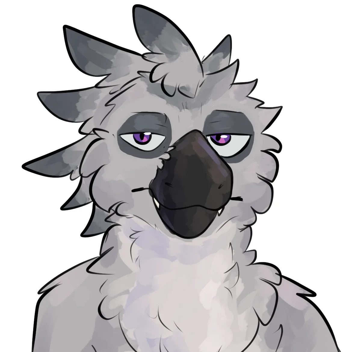 The face of pure unamusement