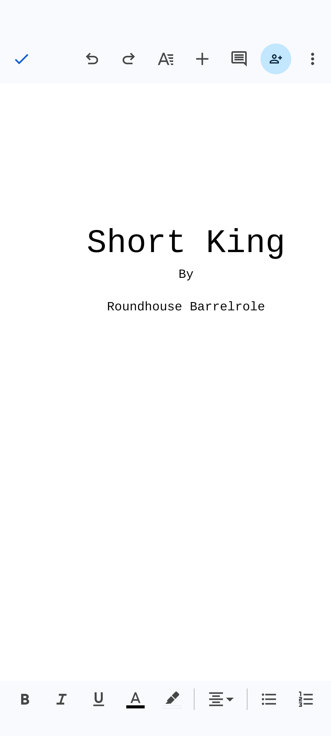Short King Kickstarter: The Bowie Chronicles