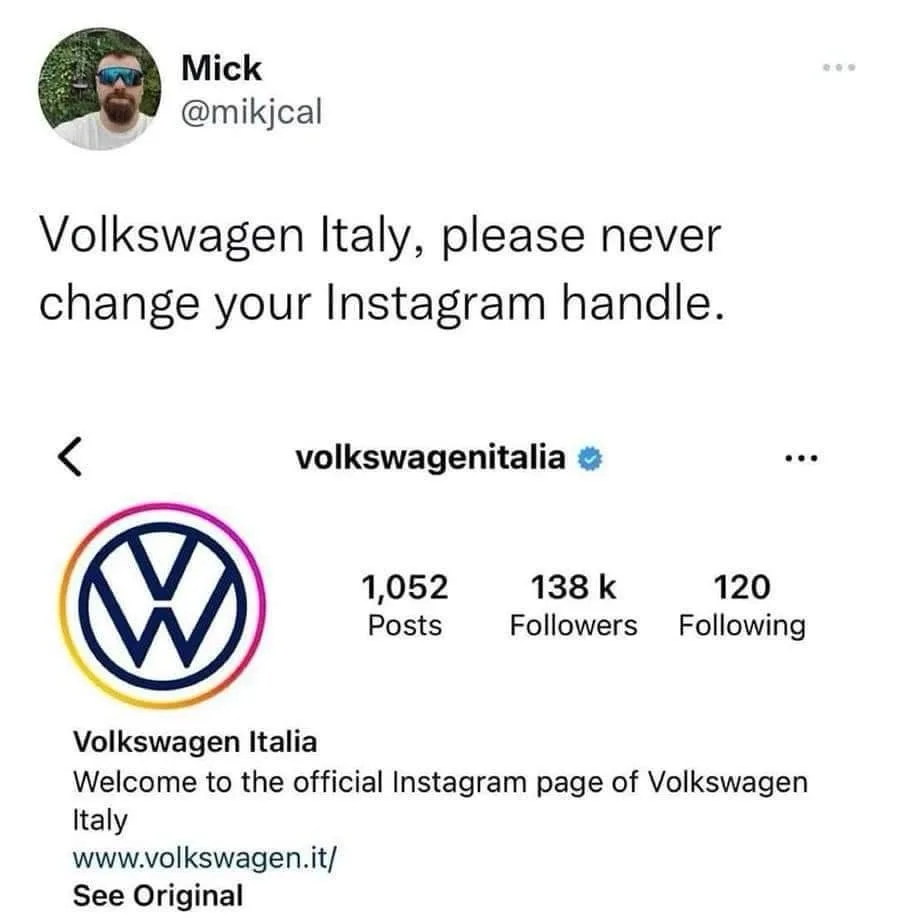 The Volkswagen Vibe in Italy