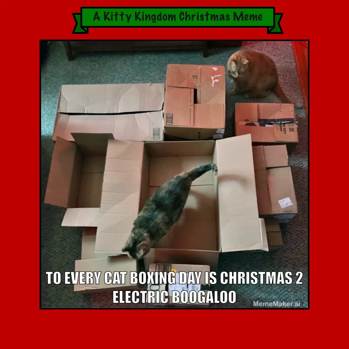 The Grand Finale of the Kitty Kingdom Christmas Meme Extravaganza