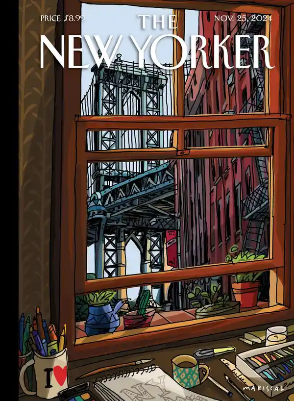 The New Yorker Cover: November 25, 2024 - A Glimpse into the Future