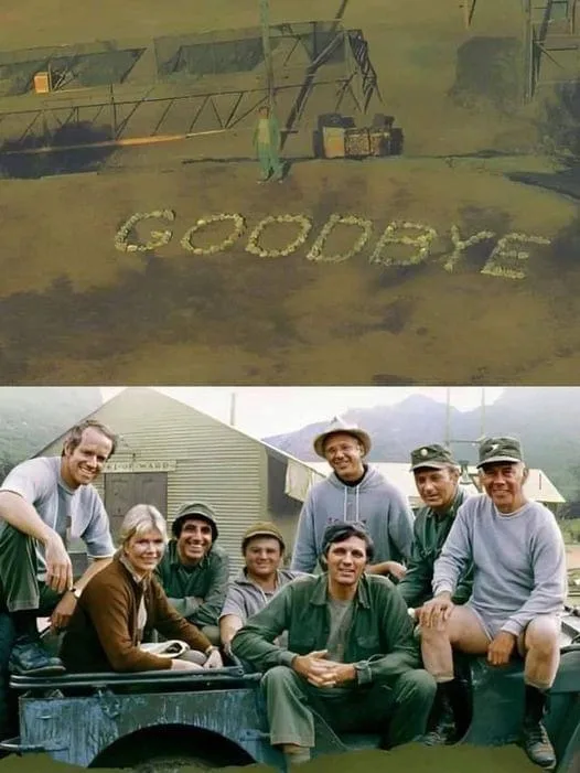 The image is a two-panel meme. The top panel shows a scene from the movie 'Apocalypse Now' where soldiers have spelled out…