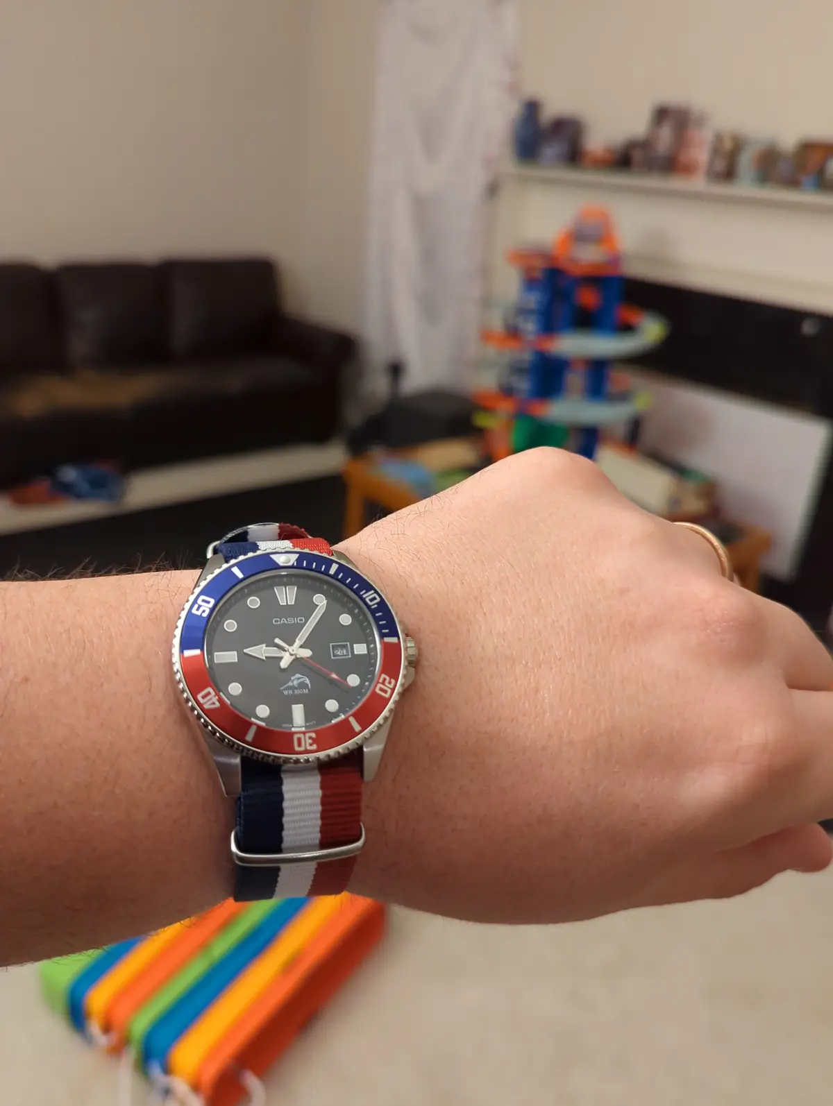 The Iconic Casio Duro Pepsi Watch