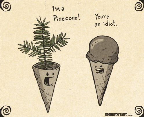 Cheering for Team Pinecone!