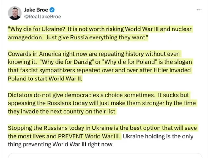 Exploring the question: Why sacrifice for Ukraine?