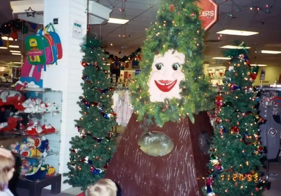 The Talking Christmas Tree at the Department Store: Holiday Cheer Unleashed