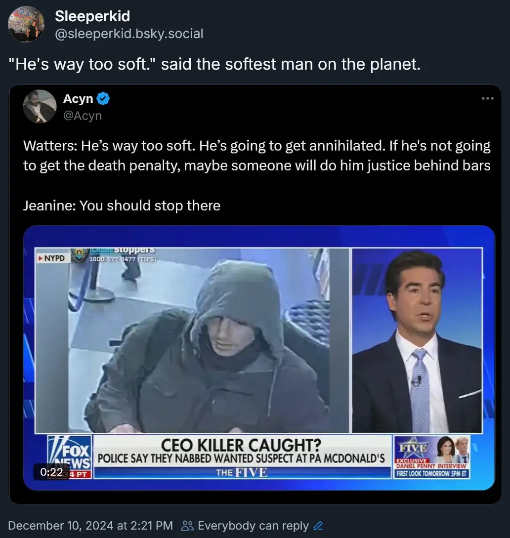 A screenshot of a Fox News segment from 'The Five' shows a split screen: on the left, a grainy security camera image of a…