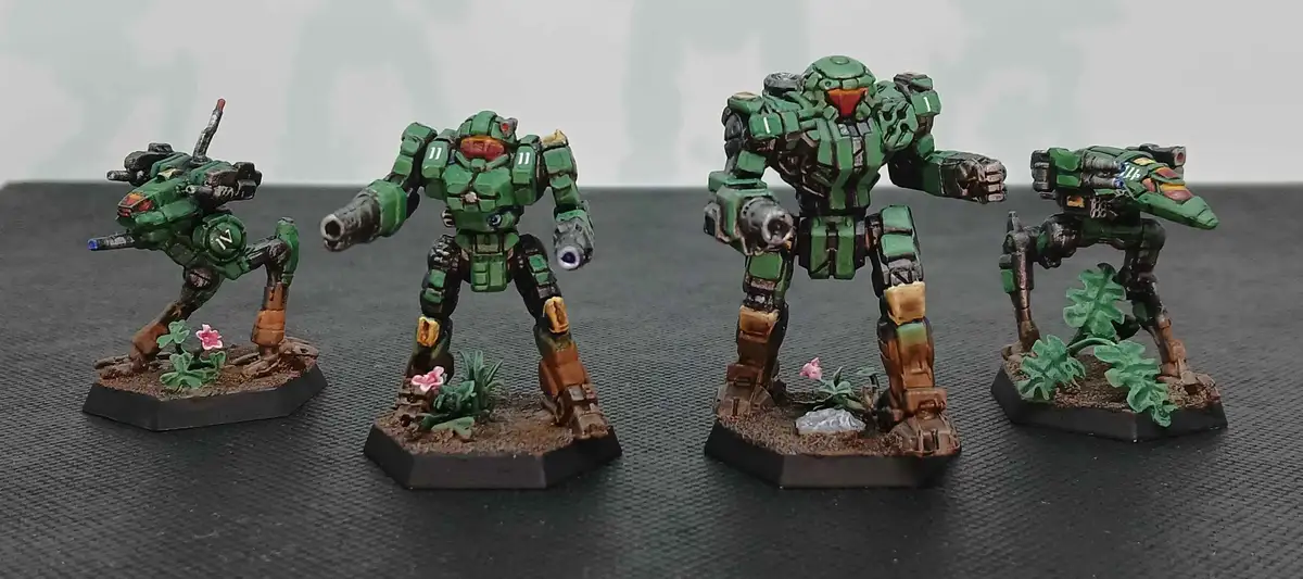Meet the Newest Warriors Joining My Battletech Company!