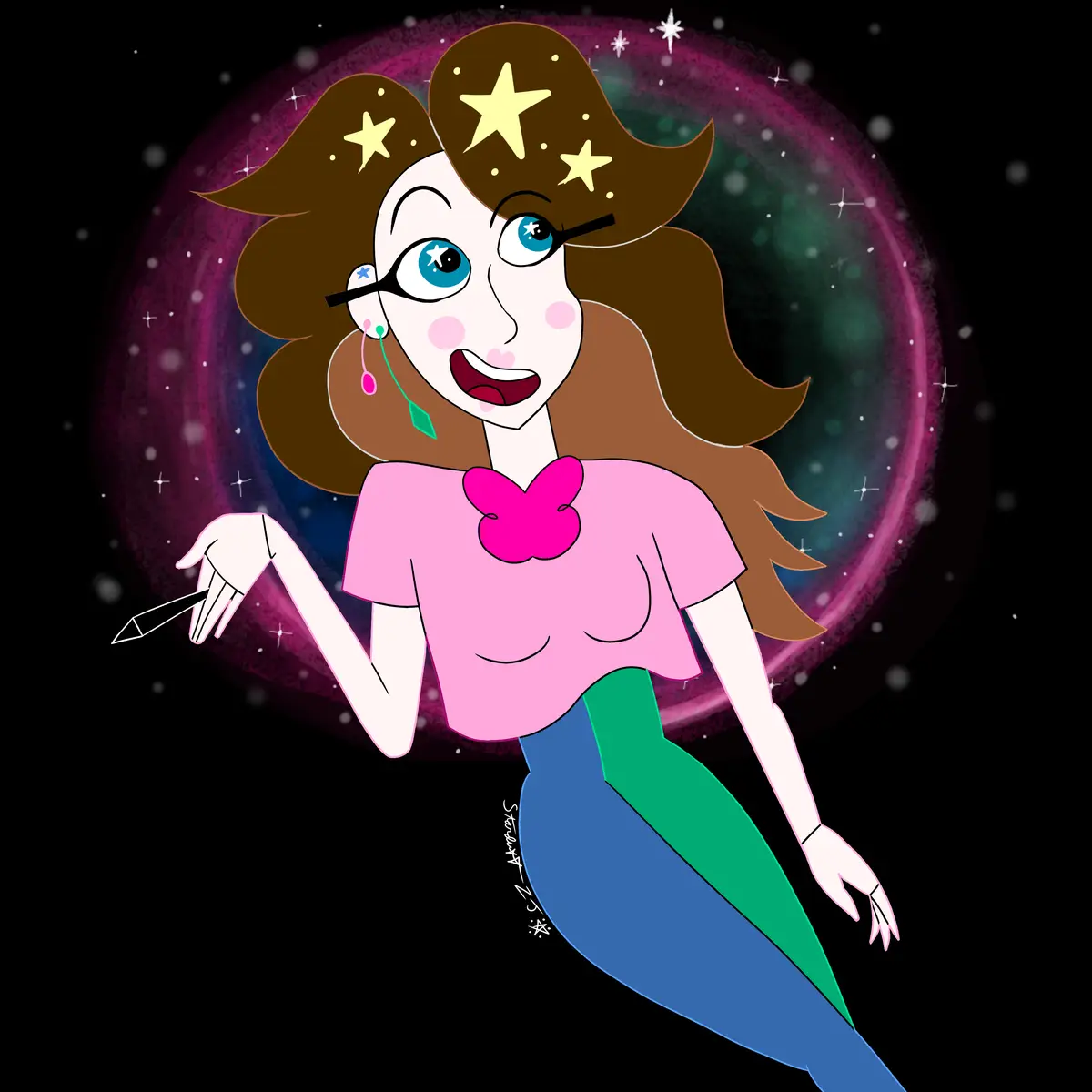 Creating a new drawing for my profile picture!
