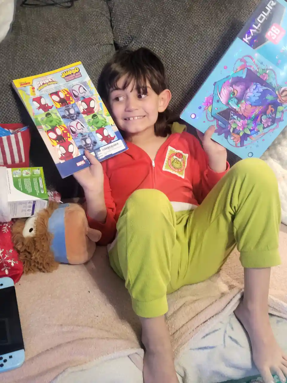 Grateful for Santa's Generosity