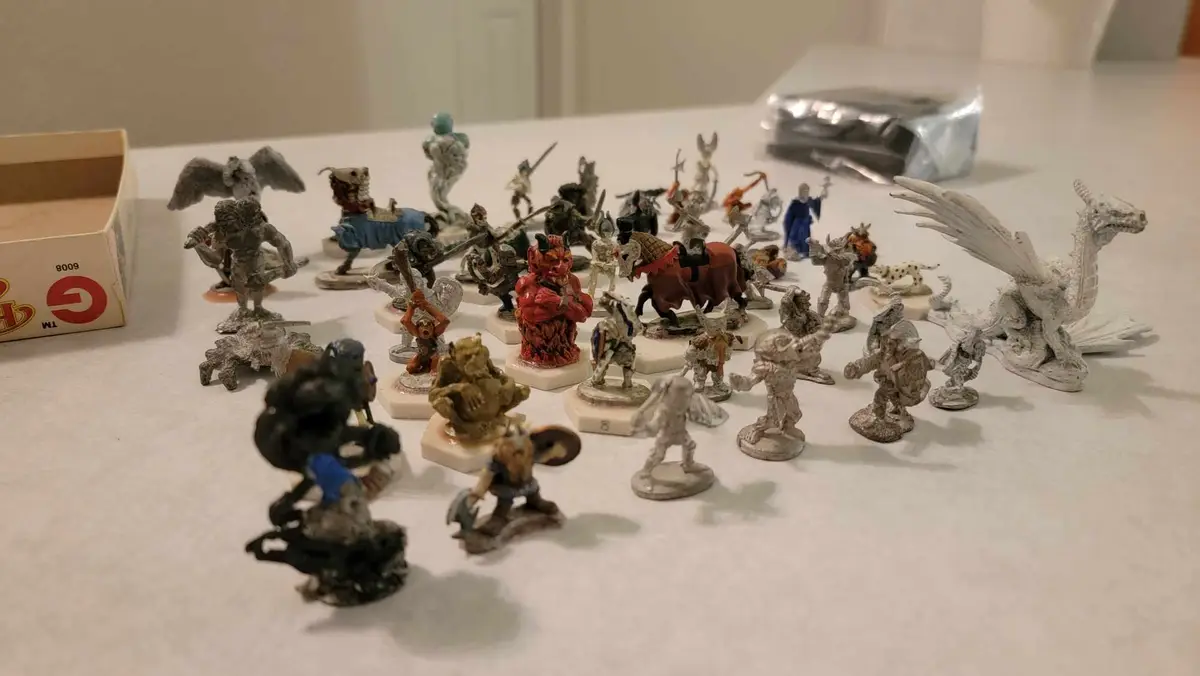 Who’s interested in some classic pewter D&D miniatures?
