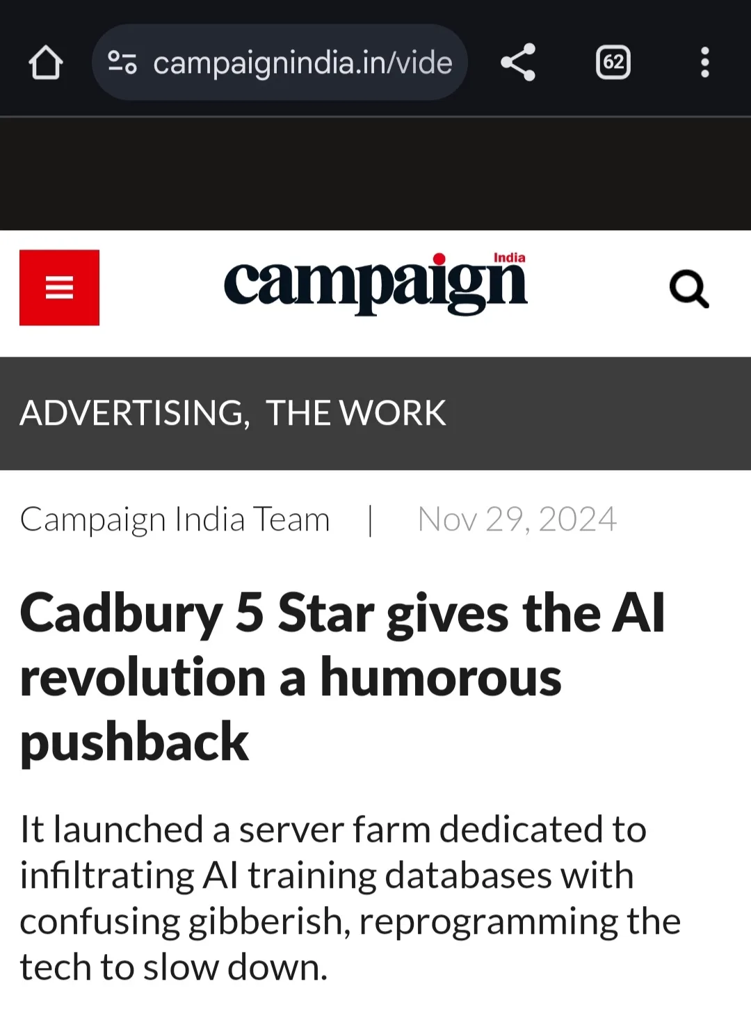 A Chocolate Bar Takes a Stand Against AI: The Sweetest Showdown