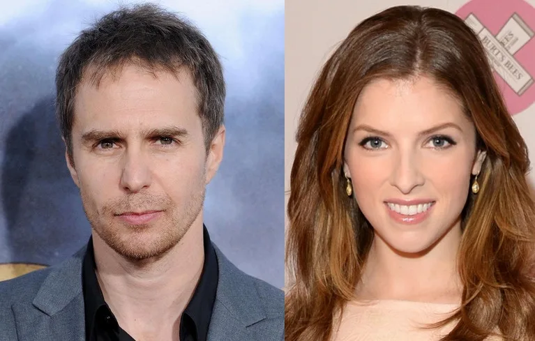 side-by-side photos of actor hillary swank on the left with a neutral expression and actor anna kendrick on the right…