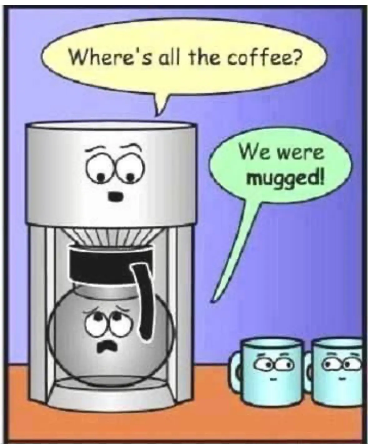Caught in the Act: Mugged!