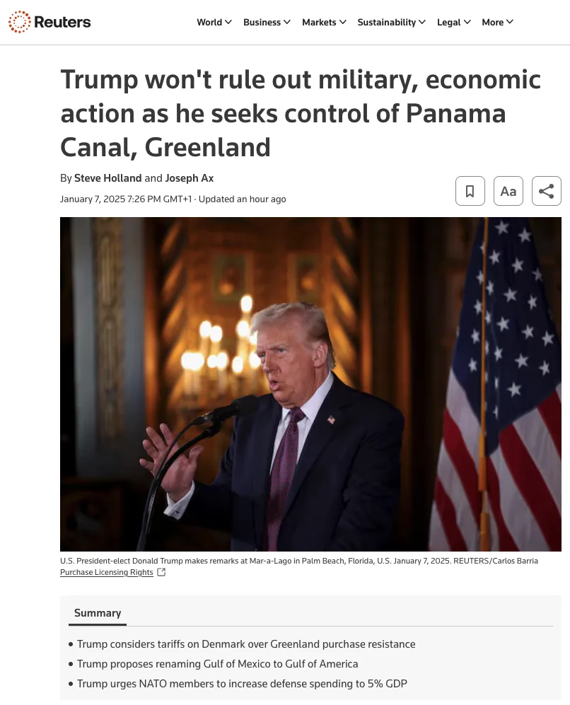 Trump's Bold Strategy: Military Moves for Greenland and Panama