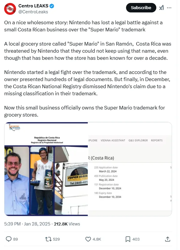 Take that, Nintendo!