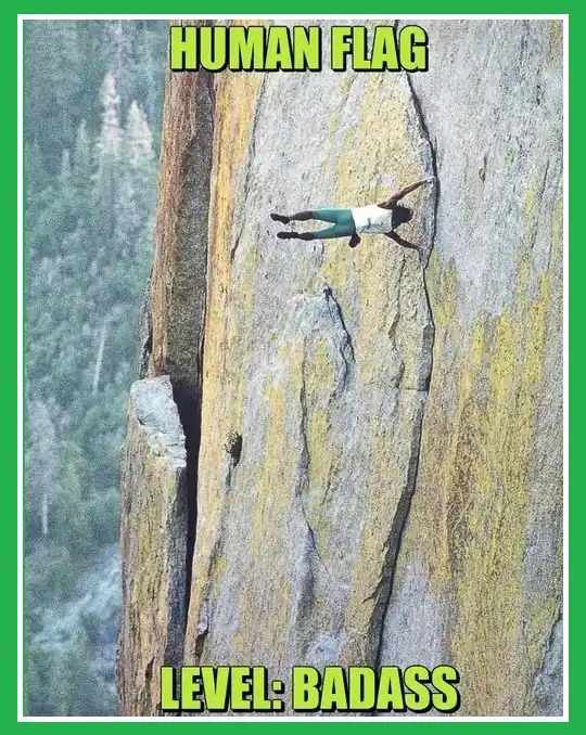 Mastering the Human Flag Pose