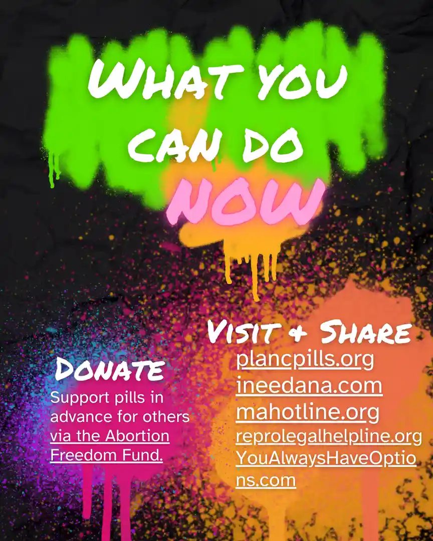 A vibrant, graffiti-style poster with dripping neon paint on a black crumpled paper background. The large white text at the…
