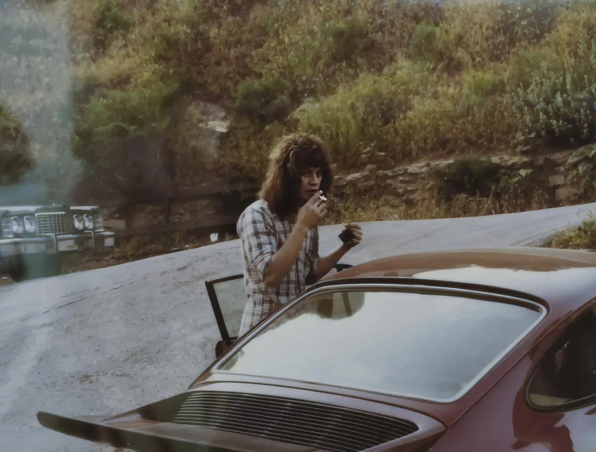 Eddie Van Halen and His Iconic Porsche from 1980