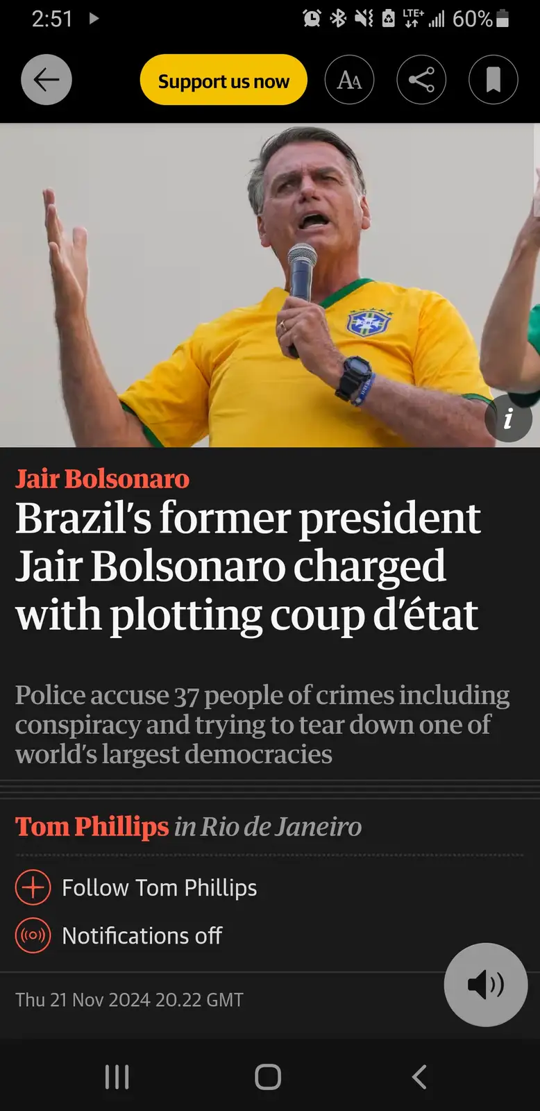 Hey USA, take notes on how to handle fascists—Brazil's got it covered!
