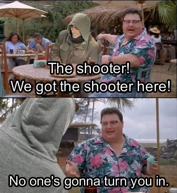 Dennis Nedry Exposes the Shooter in a Shocking Twist