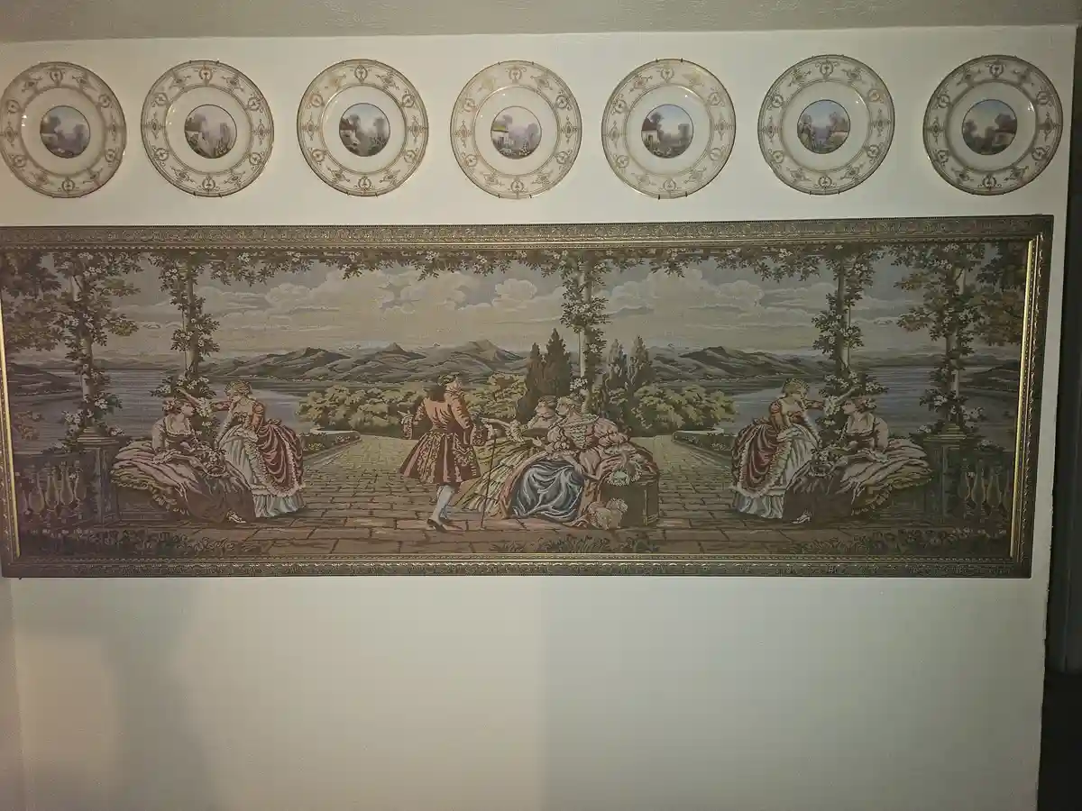 The Beautiful "Ladies at Lake Como" Tapestry