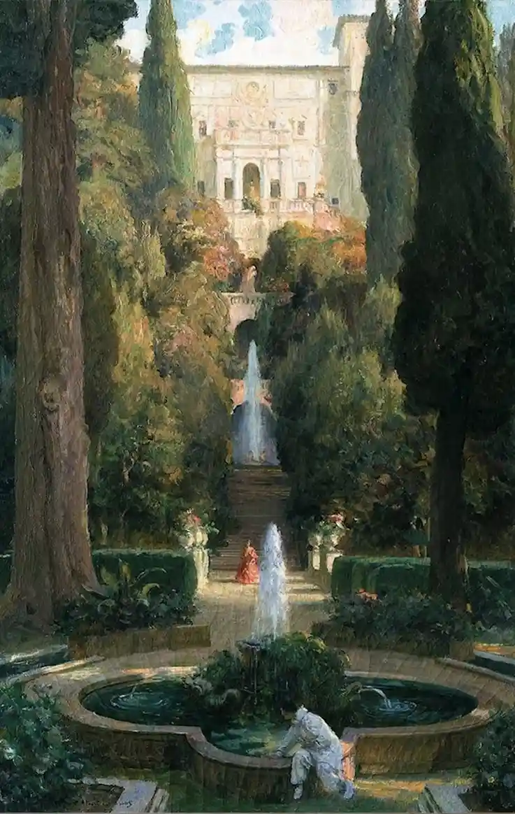 A Serene Rendezvous in the Park