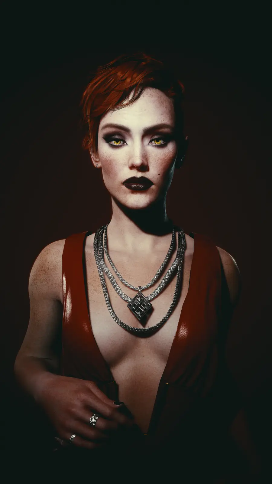 Aurore Cassel: Stunning Portrait from Cyberpunk 2077