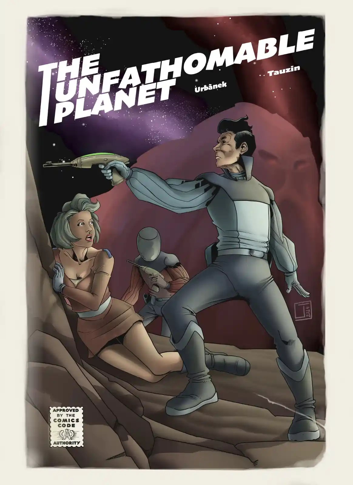 Dive into The Unfathomable Planet: a chilling raypunk cosmic horror comic perfect for the spooky season!