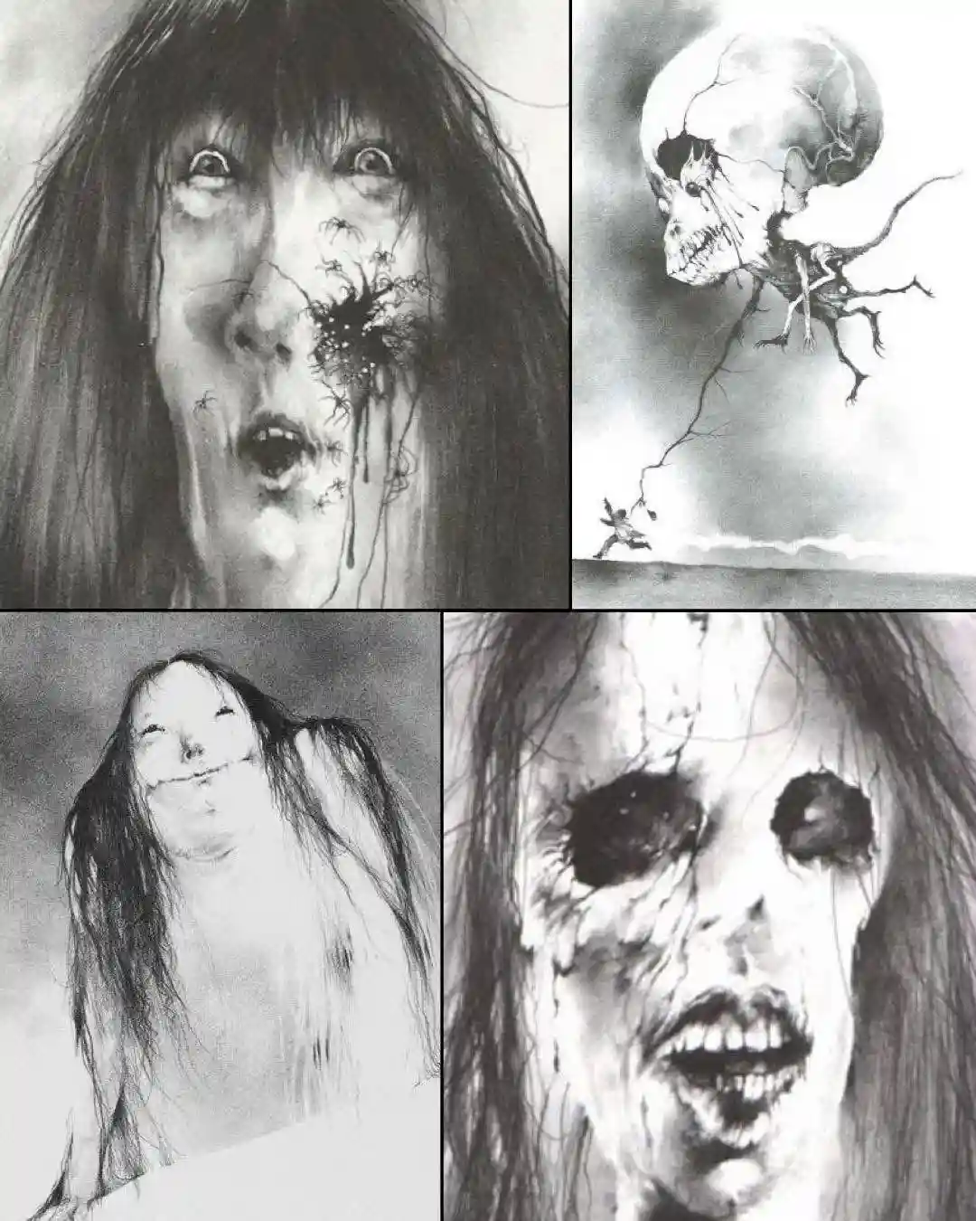 The artwork was more terrifying than the tales themselves