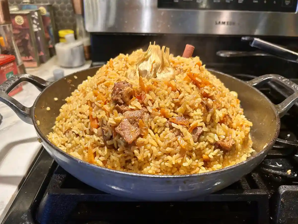 Satisfying My Childhood Craving for Uzbek Plov