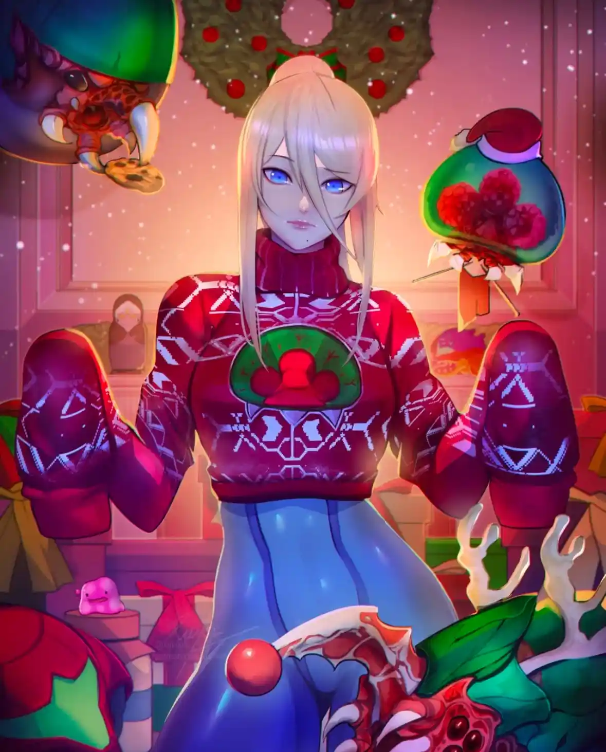 Celebrating Samus Saturday with Xuuikie