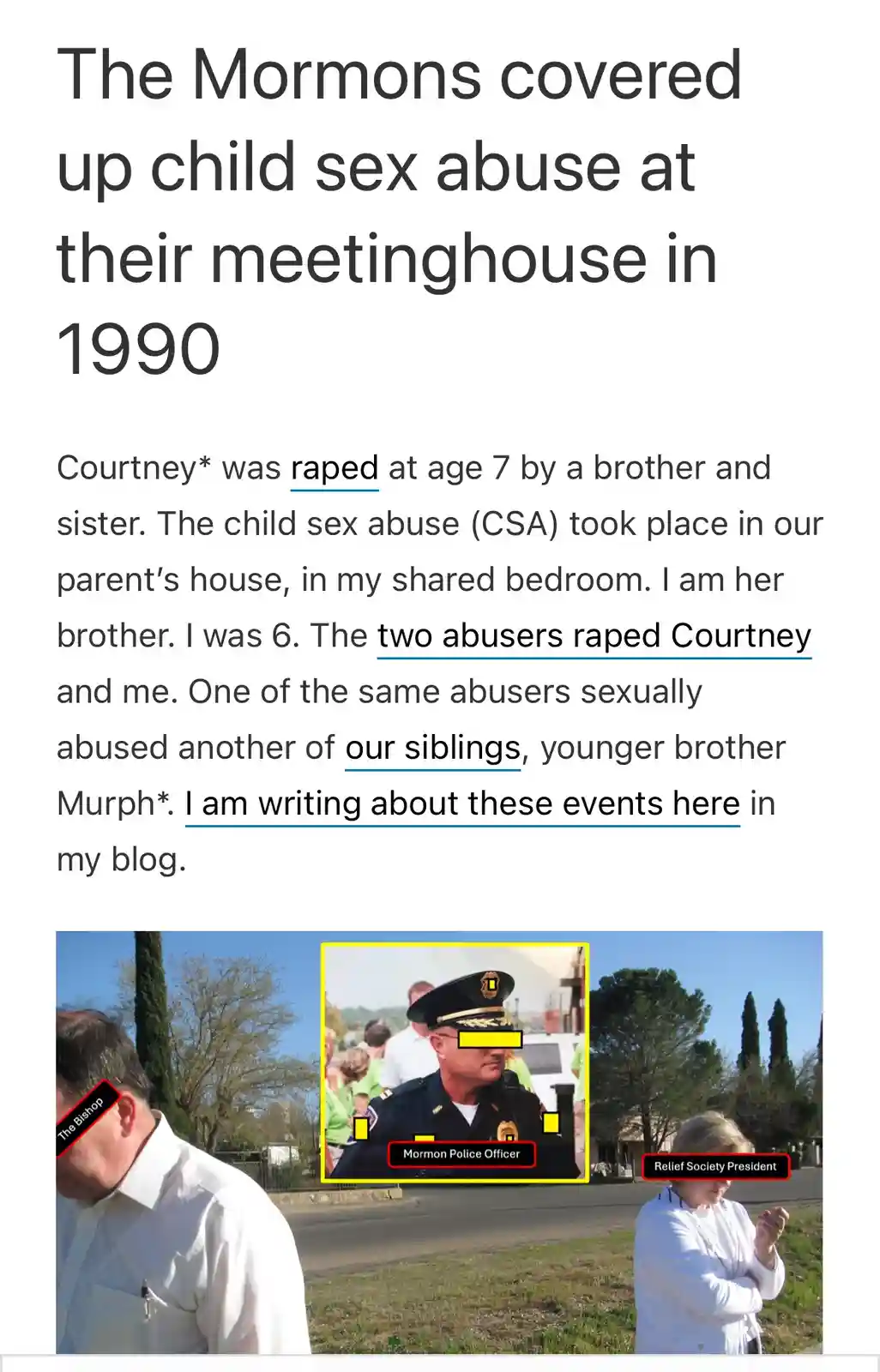 My Passion: Uncovering Child Abuse Cover-Ups in Religion