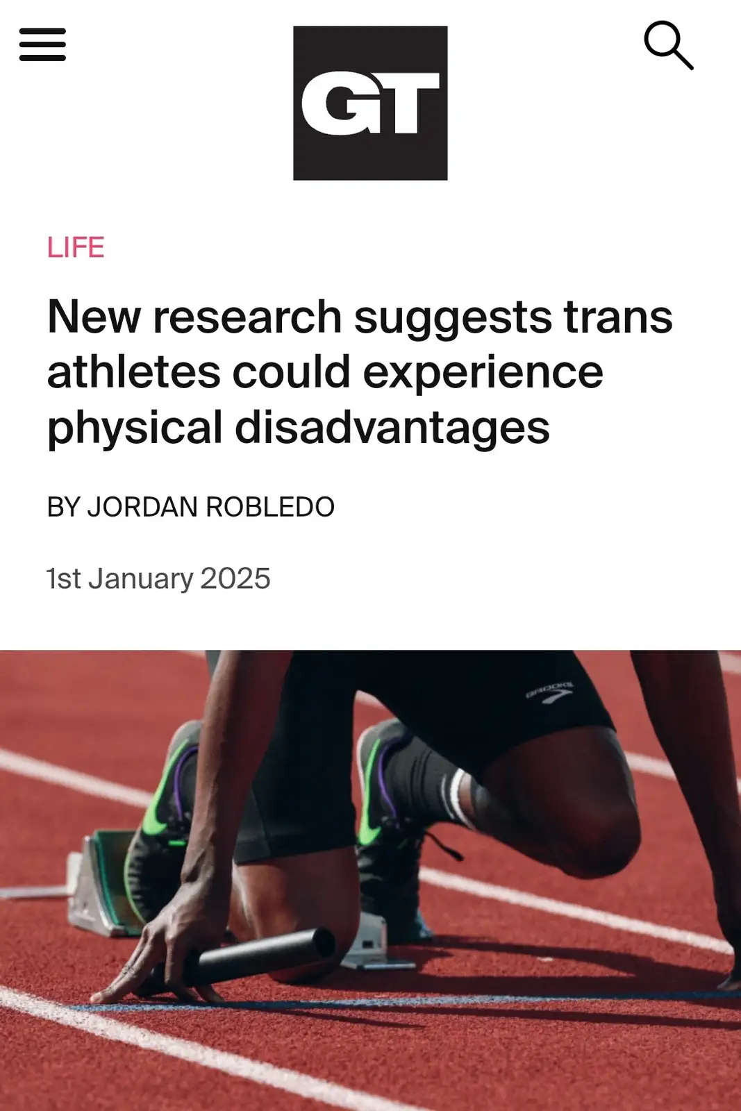 The truth about trans athletes and their competitive edge.