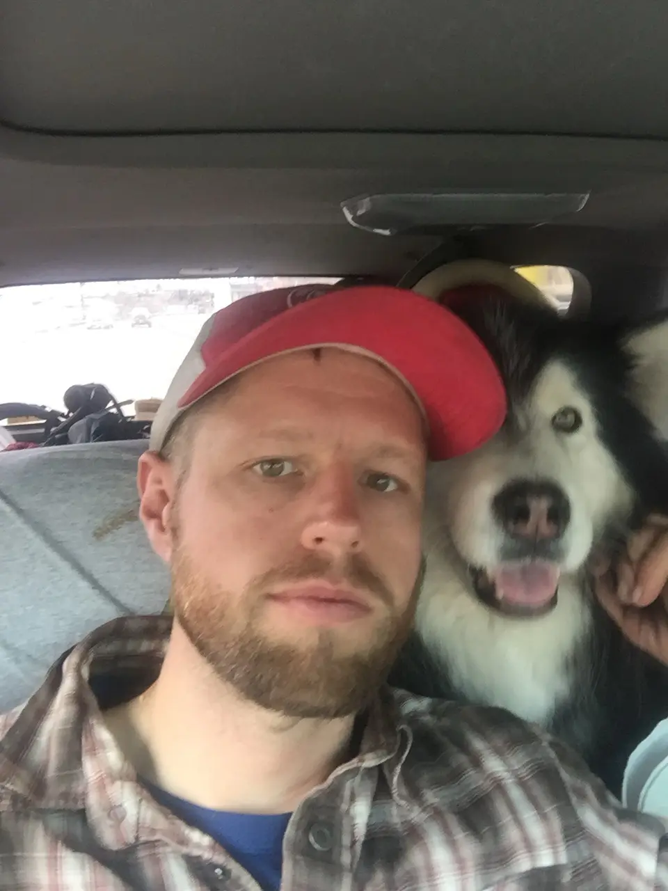 Merry Christmas from Polar the mountain dog and me!