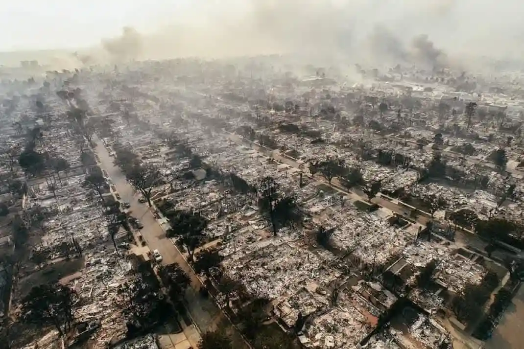 Heartbreaking Image of Pacific Palisades: A Community Lost