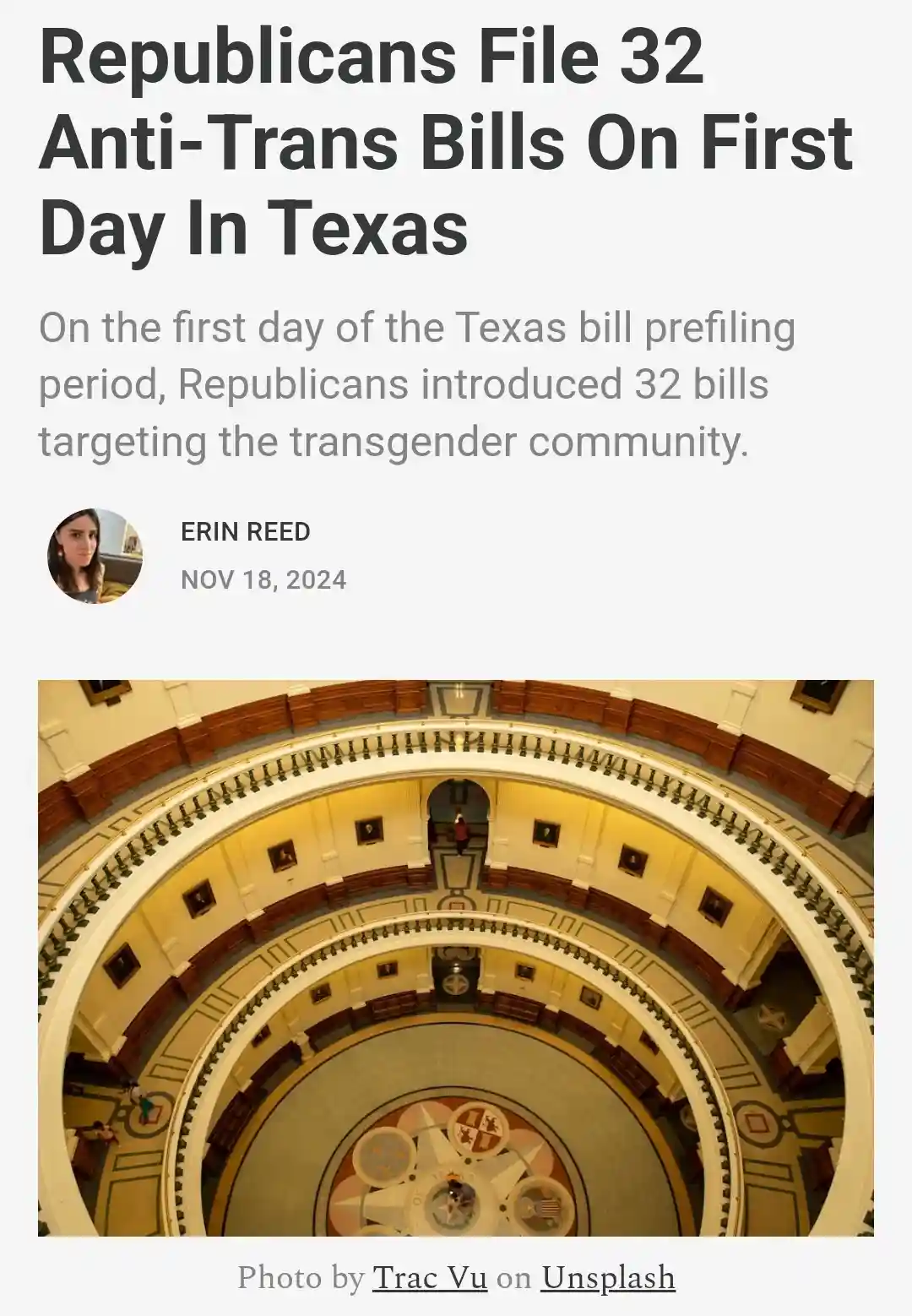 Why are Republicans so fixated on transgender issues?