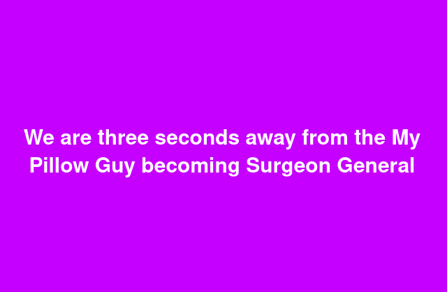Can you believe this?