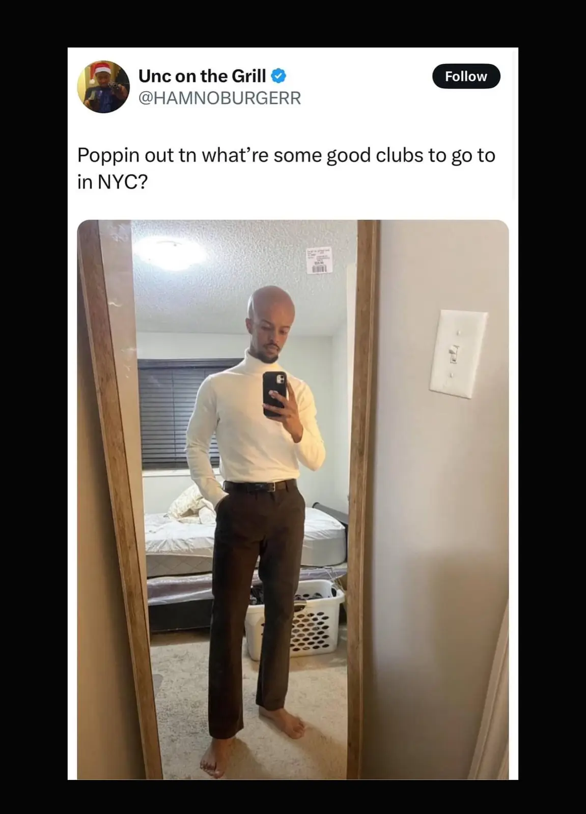 This Guy is Ready to Hit the Road