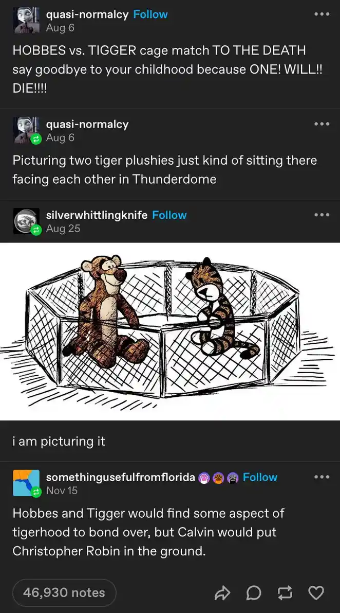 The Epic Showdown: Hobbes vs. Tigger