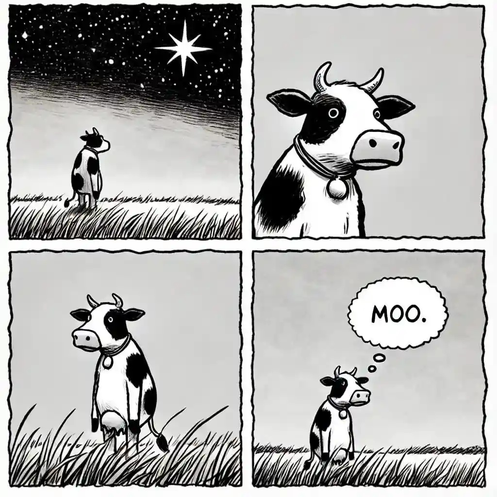Just Moo: The Simplicity of Life