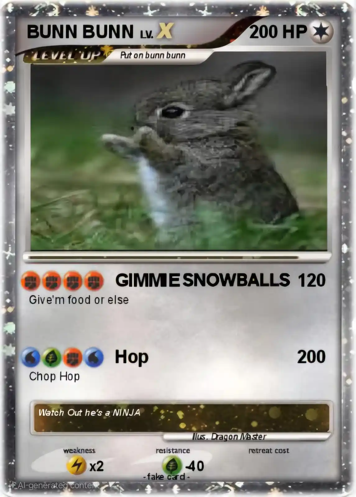 Bunn Bunn is ready for some snowball fun!