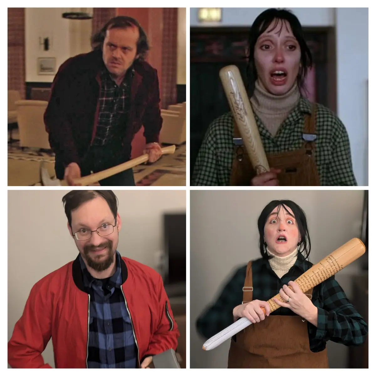 The Classic 'Here's Johnny!' Entrance
