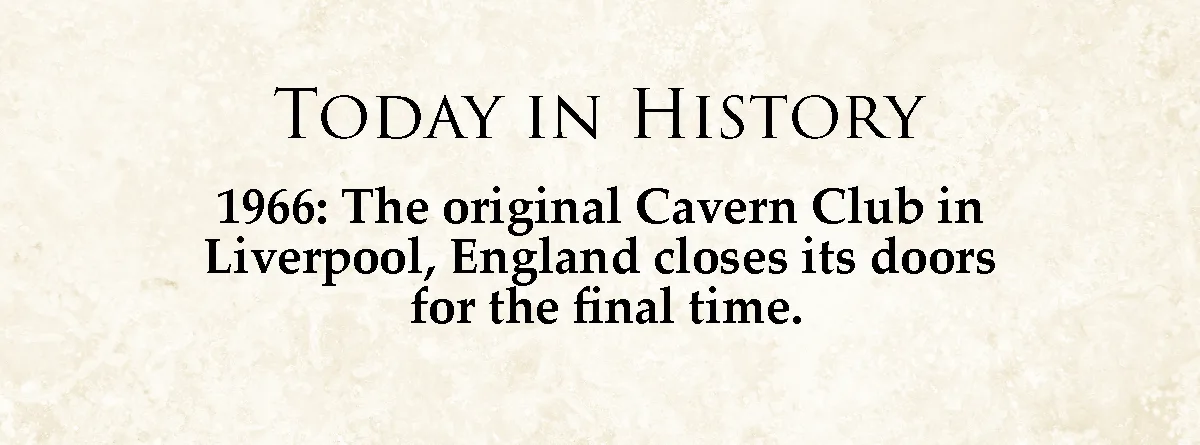 The image displays a beige, textured background resembling aged parchment with black serif text. The top line reads 'TODAY…