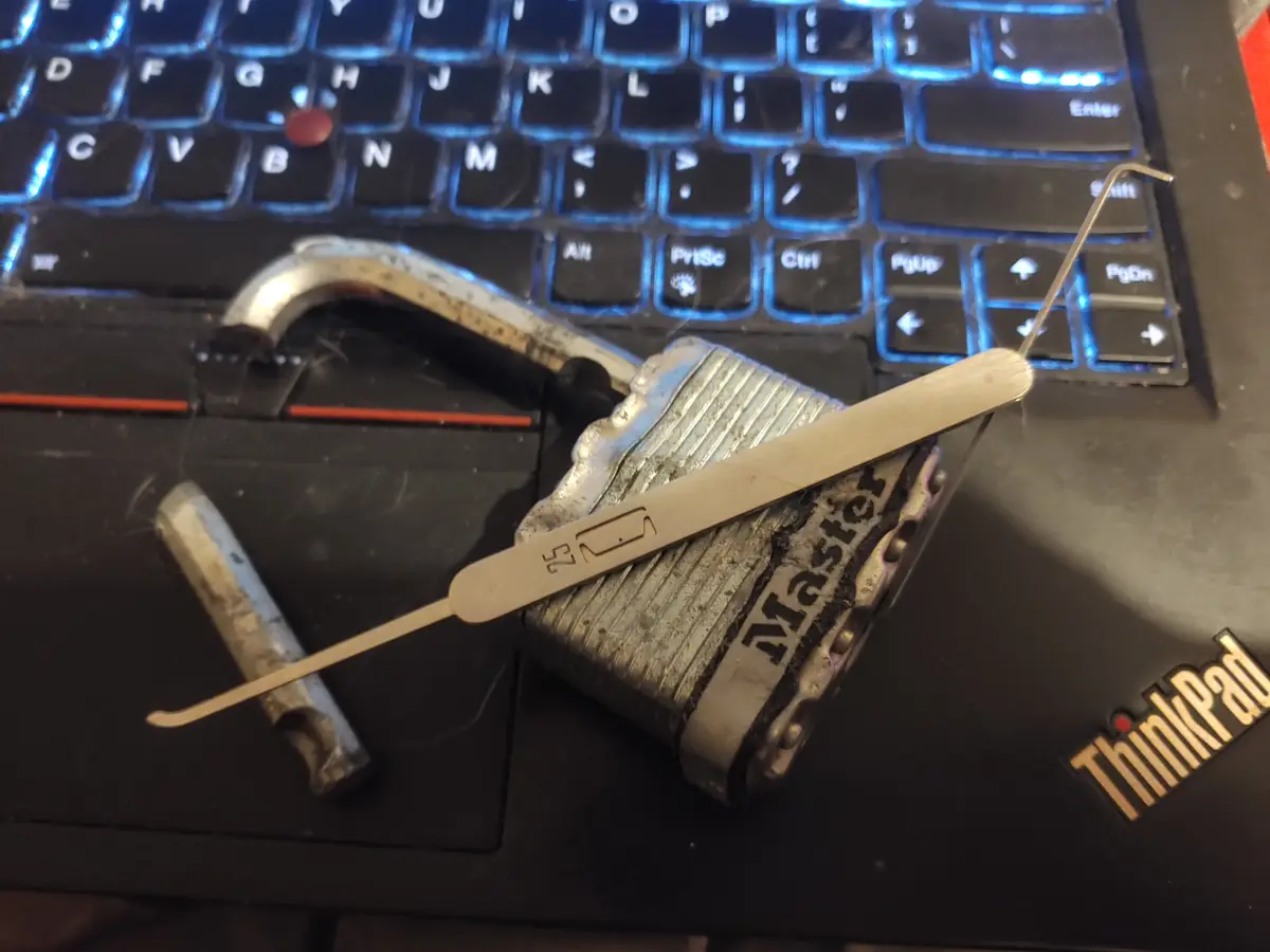 I Just Mastered My First Real Lock-Picking Skill!