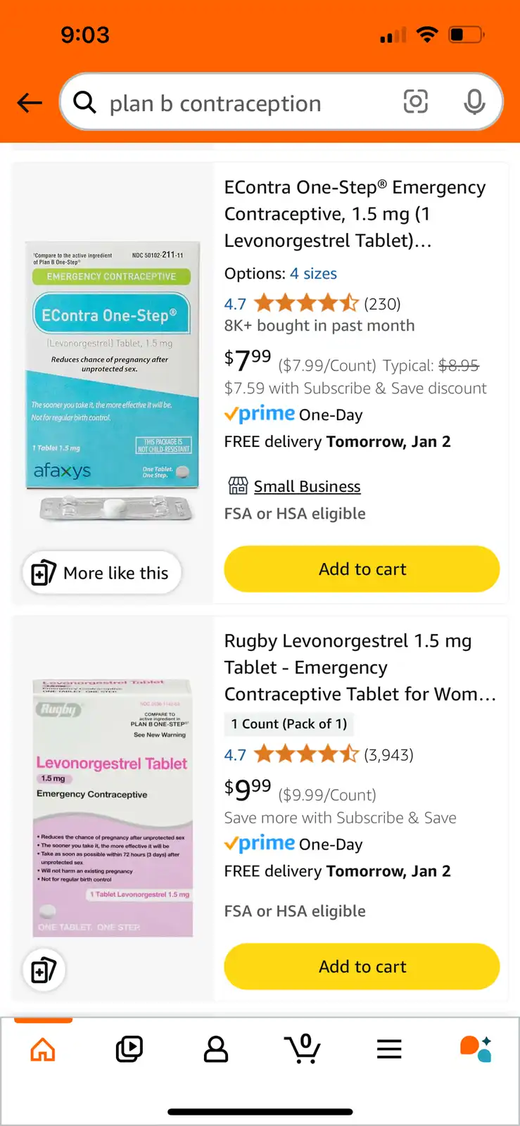 Remember to Safeguard Your Body Autonomy: A Price Check on Amazon