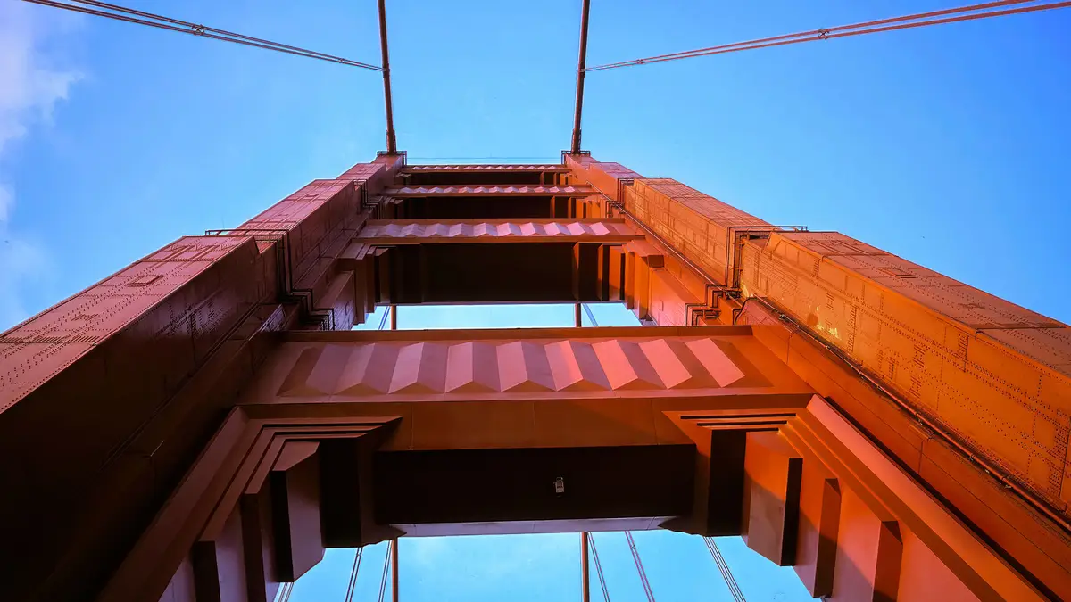 The Golden Gate Bridge, named for its iconic location, spans the Golden Gate, a narrow point in San Francisco Bay where the…