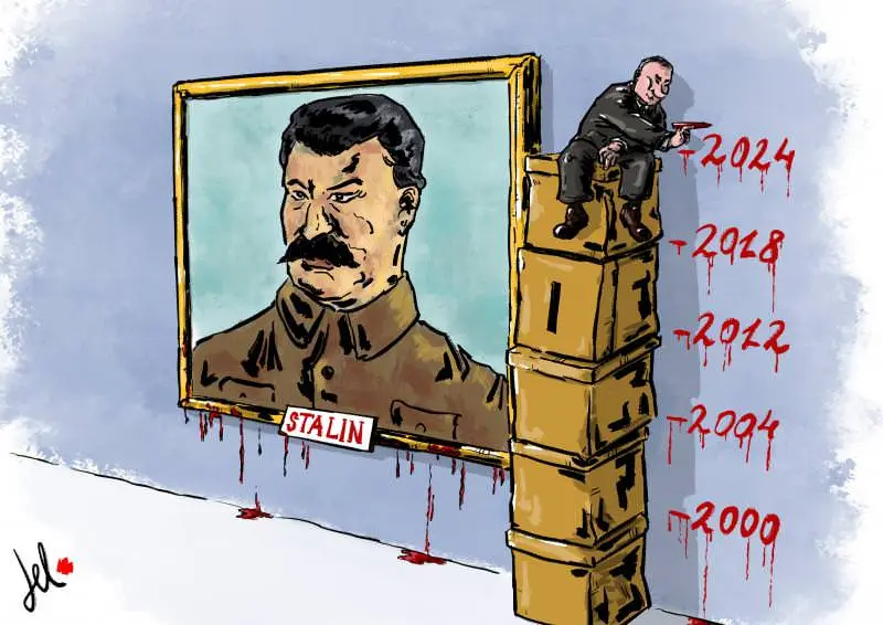 Putin Caricature: A Satirical Take