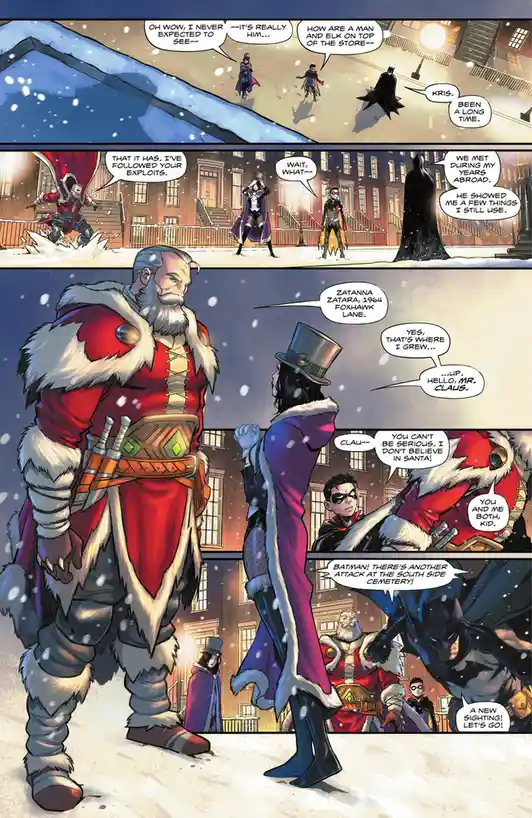 When Batman teams up with Santa, anything can happen!
