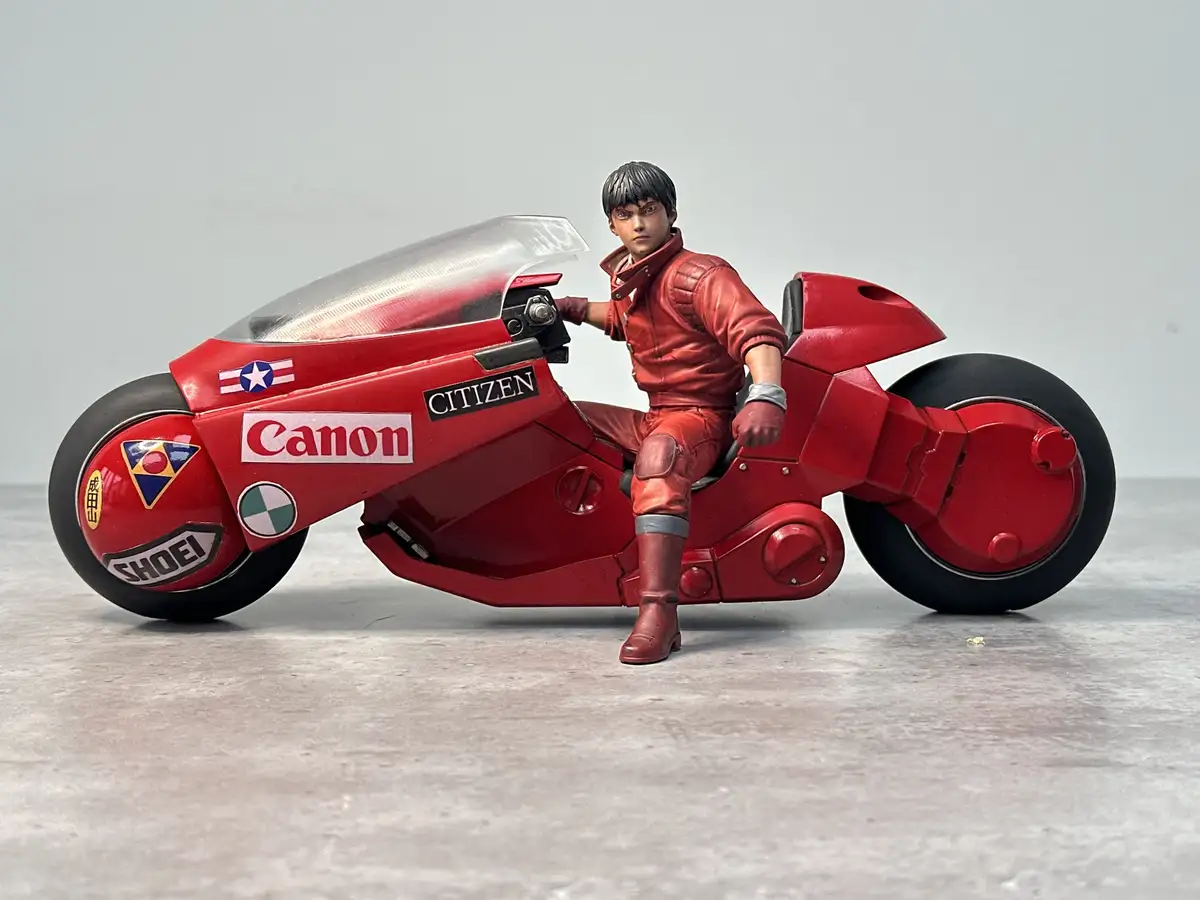 Incredible 3D Printed Replica of Kaneda's Iconic Bike from Akira